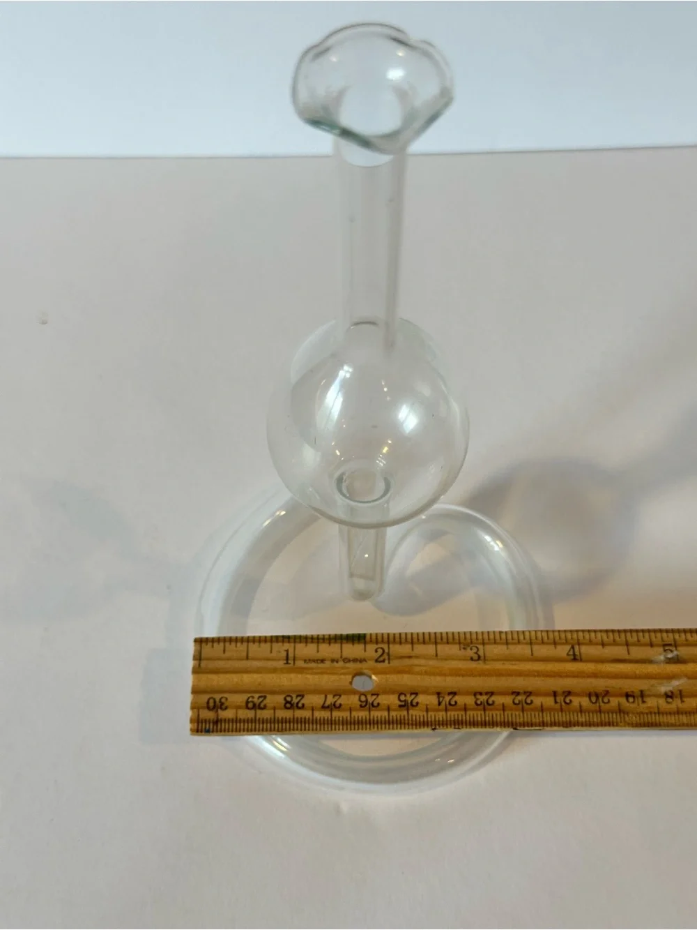 Vintage Glass Love Meter or Fortune Teller  Device & Propagation Bud Vase